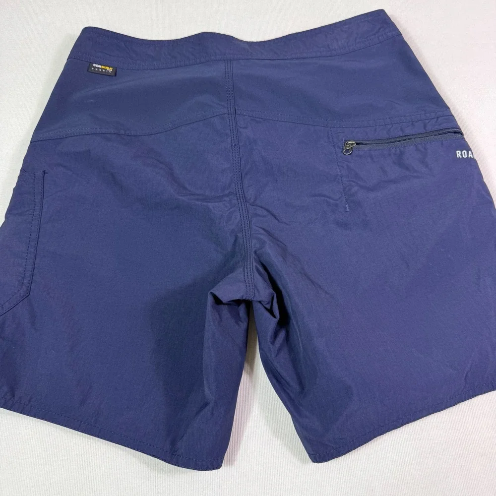 Roark The Boatman Board Shorts 28 Navy Blue 4-Way Stretch Surf Trunks